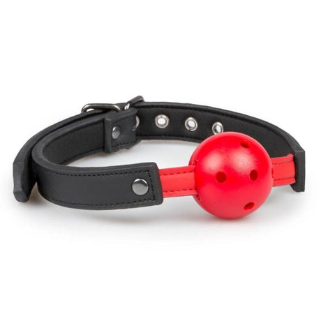 Ball Gag With PVC Ball Red - Naughty by Nature Adult Store