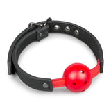 Ball Gag With PVC Ball Red - Naughty by Nature Adult Store