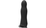 Be Daring 7in Bulbed Dong 2 Pc Hollow Silicone Strap-On Set - Naughty by Nature Adult Store