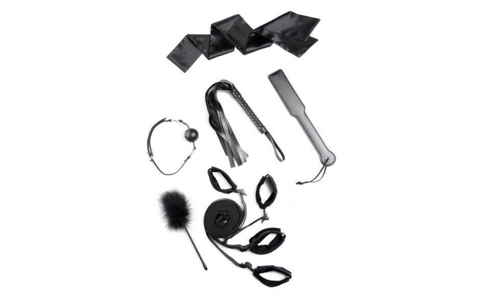 Bed Restraint Bondage Kit Black - Adult Toys
