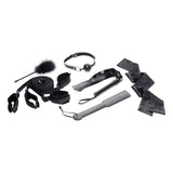 Bed Restraint Bondage Kit Black - Adult Toys
