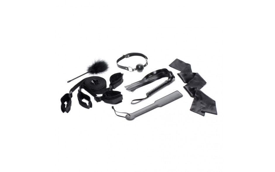 Bed Restraint Bondage Kit Black - Adult Toys