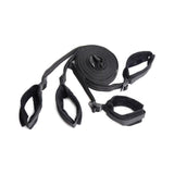 Bed Restraint Bondage Kit Black - Adult Toys