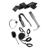 Bed Restraint Bondage Kit Black - Adult Toys