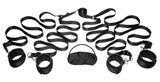 Bedroom Restraint Kit Black - Adult Toys