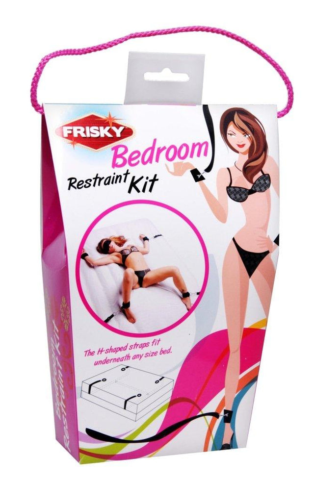 Bedroom Restraint Kit Black - Naughty by Nature Adult Store