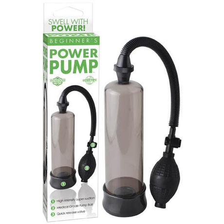 Beginner's Power Pump - Smoke Penis Pump - Naughty by Nature Adult Store