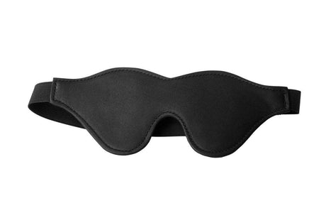 Black Fleece Lined Blindfold - Naughty by Nature Adult Store