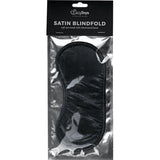 Black Satin Eye Mask - Adult Toys