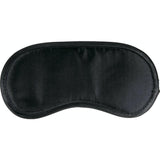 Black Satin Eye Mask - Adult Toys