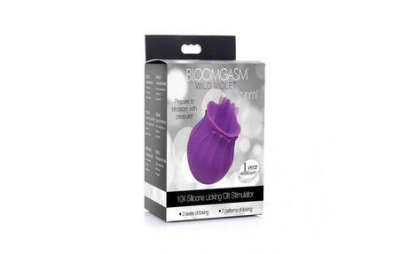 Bloomgasm Wild Violet 10X Licking - Naughty by Nature Adult Store