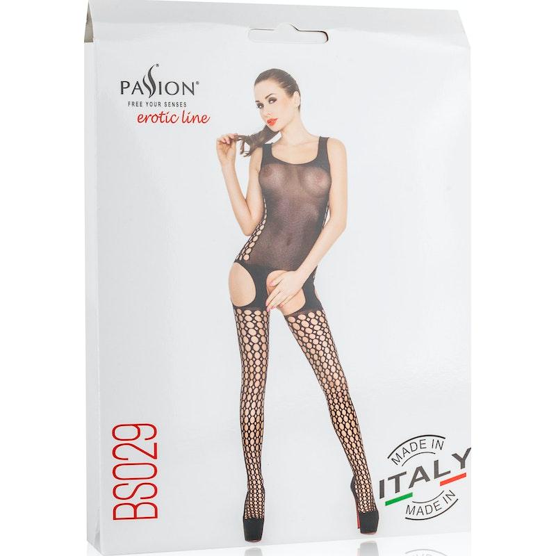 Bodystocking BS029 BLK - Naughty by Nature Adult Store