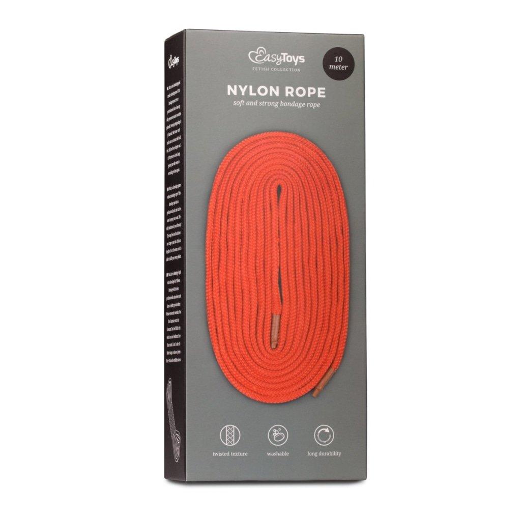 Bondage Rope 10m Red - Adult Toys