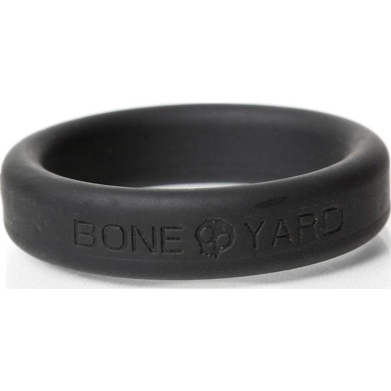 Boneyard Silicone Ring 40mm Black - Naughty by Nature Adult Store