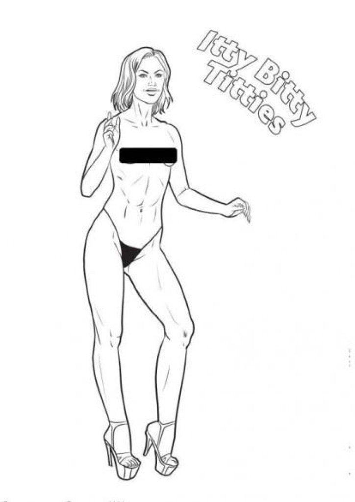Boobs Boobs Boobs Colouring Book - Adult Toys