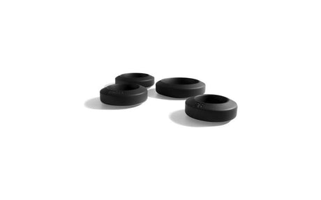 Brutus Big Bulge Silicone Cock Ring 4 Pc Set - Adult Toys