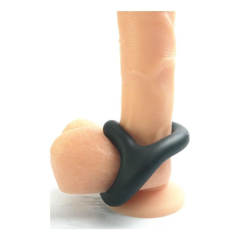 Brutus Yin Yang Silicone Cock and Ball Duo Ring - Naughty by Nature Adult Store