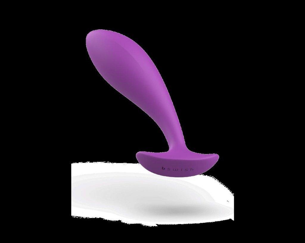 Bswish Bfilled Basic Orchid Silicone Prostate Plug – Purple Anal Toy - Adult Toys