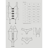 Bunny Suit 4 Pc Costume - Naughty by Nature Adult Store