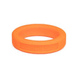 Classic Silicone Medium Stretch Penis Ring 36mm Orange - Naughty by Nature Adult Store