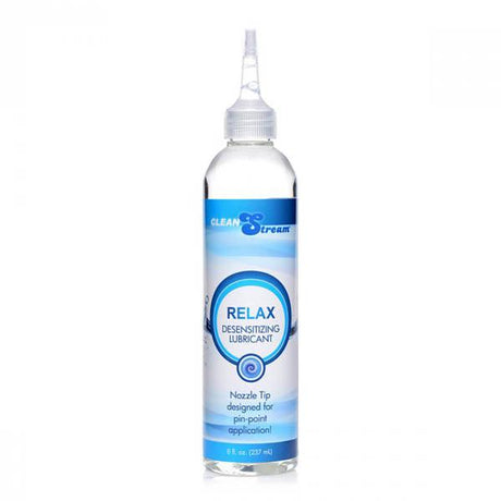 CleanStream Relax Desensitising Water-Based Lubricant - 237 ml - LOTIONS & LUBES