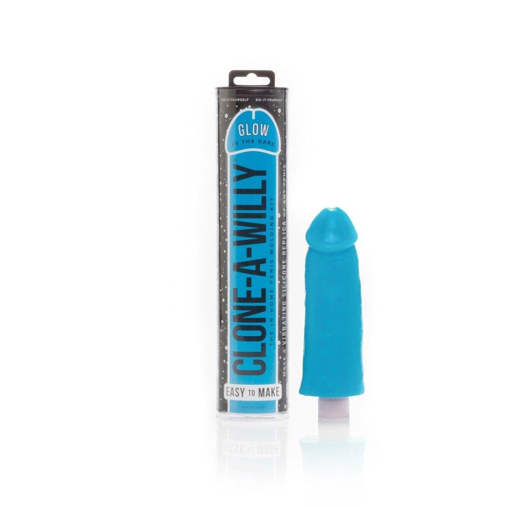 Clone a Willy Glow Blue - Naughty by Nature Adult Store