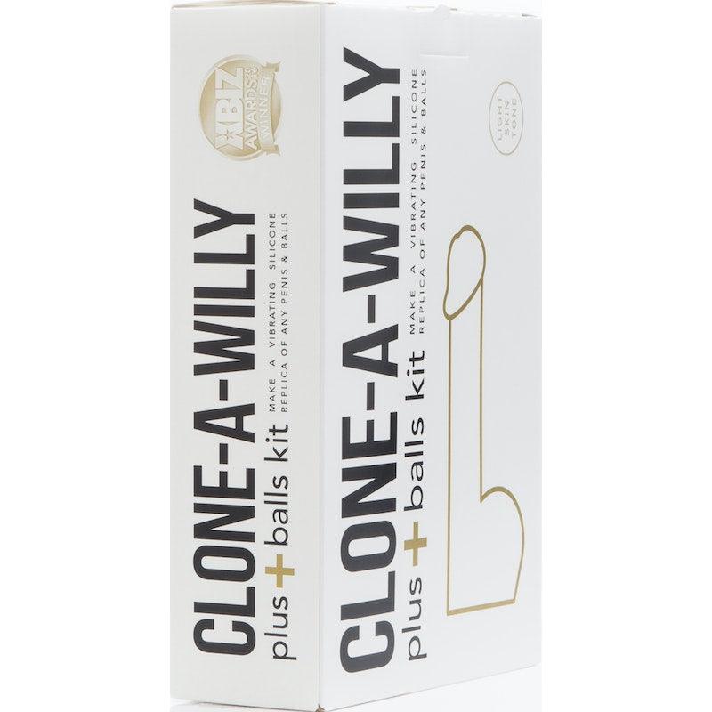 Clone a Willy Plus Balls Kit Light Skin Tone - Adult Toys