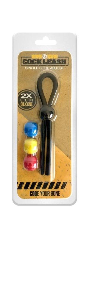 Cock Leash Single Black - Adult Toys