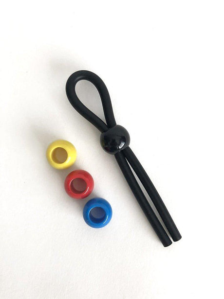 Cock Leash Single Black - Adult Toys