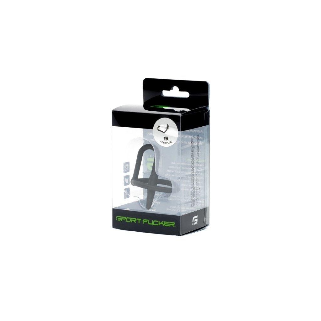 Cock Plug By Sport Fucker Black - Adult Toys