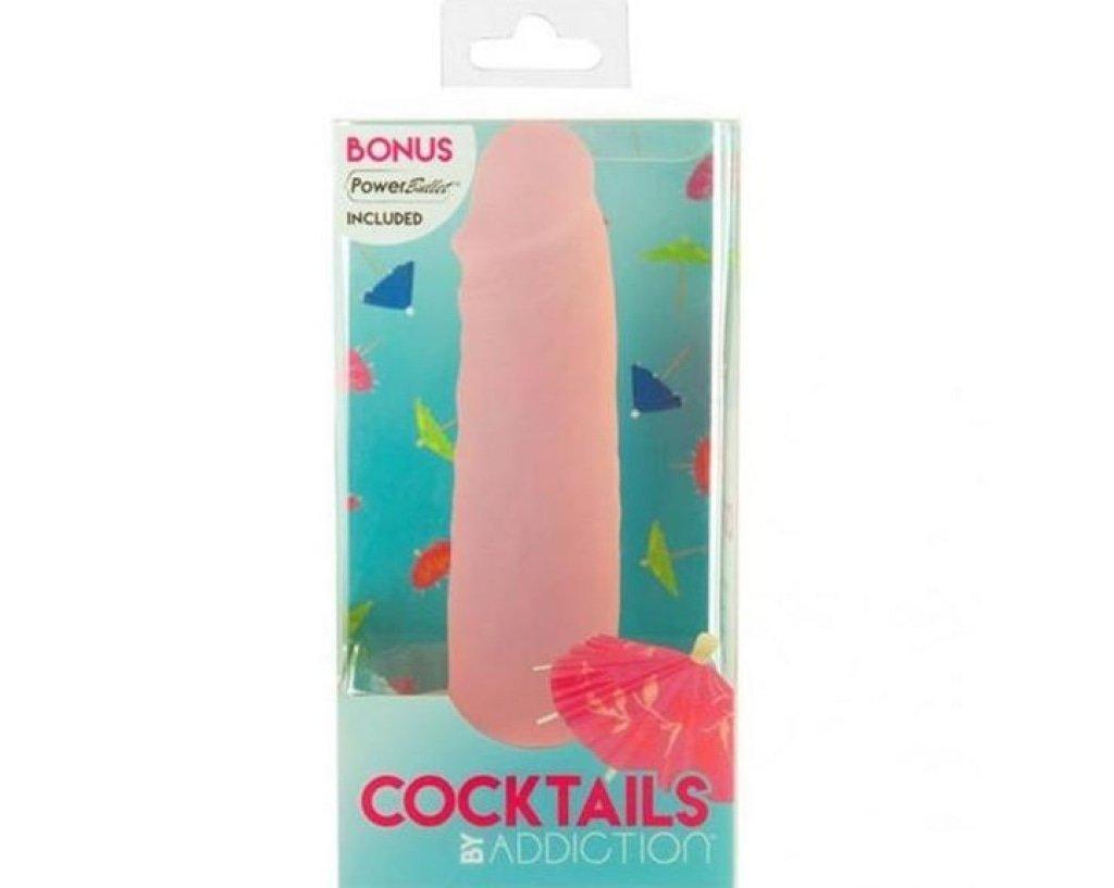 Cocktails Dildo Peach Bellini 5.5in - Adult Toys