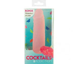 Cocktails Dildo Peach Bellini 5.5in - Adult Toys