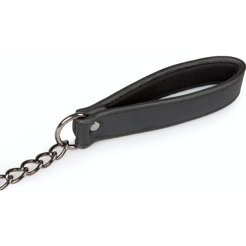 Collar With Nipple Chains - Adult Toys