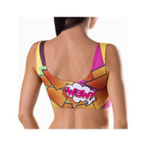 Comics Hot Crop Top - Lingerie