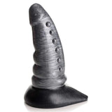 Creature Cocks Beastly Tapered Bumpy Silicone Dildo - Silver 21 cm Bumpy Dildo - Naughty by Nature Adult Store