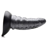 Creature Cocks Beastly Tapered Bumpy Silicone Dildo - Silver 21 cm Bumpy Dildo - Naughty by Nature Adult Store