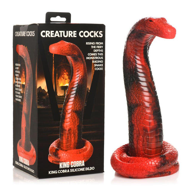 Creature Cocks King Cobra Silicone Dildo - DONGS
