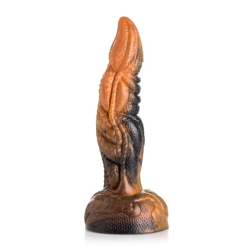 Creature Cocks Ravager Rippled Tentacle Silicone Dildo - Coloured 20.3 cm Fantasy Dildo - Naughty by Nature Adult Store