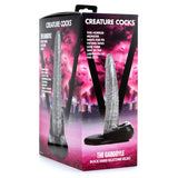 Creature Cocks The Gargoyle Rock Hard Silicone Dildo - Silver 23.6 cm Dildo - DONGS