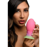 Creature Cocks Xeno Egg - Glow in Dark Pink 13.3 cm Large Fantasy Plug - Naughty by Nature Adult Store