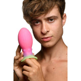 Creature Cocks Xeno Egg - Glow in Dark Pink 13.3 cm Large Fantasy Plug - Naughty by Nature Adult Store