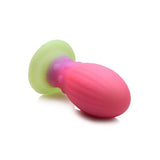 Creature Cocks Xeno Egg - Glow in Dark Pink 13.3 cm Large Fantasy Plug - Naughty by Nature Adult Store