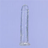 Crystal Dildo Straight 7in Clear - Naughty by Nature Adult Store