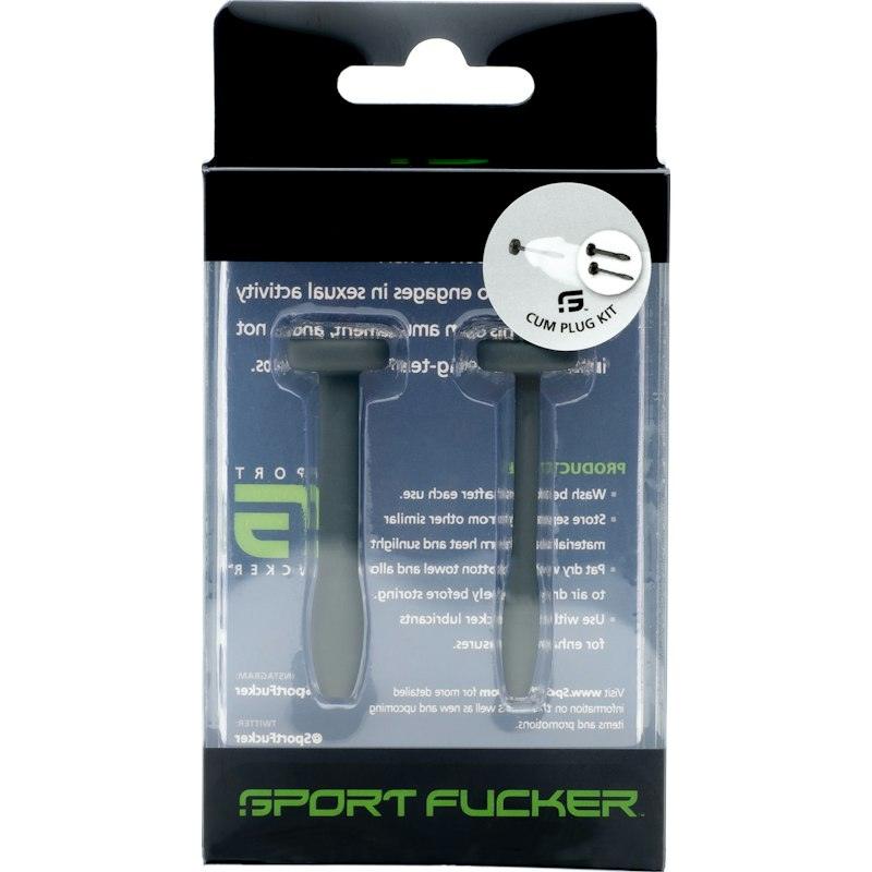 Cum Plug Kit Grey - Adult Toys