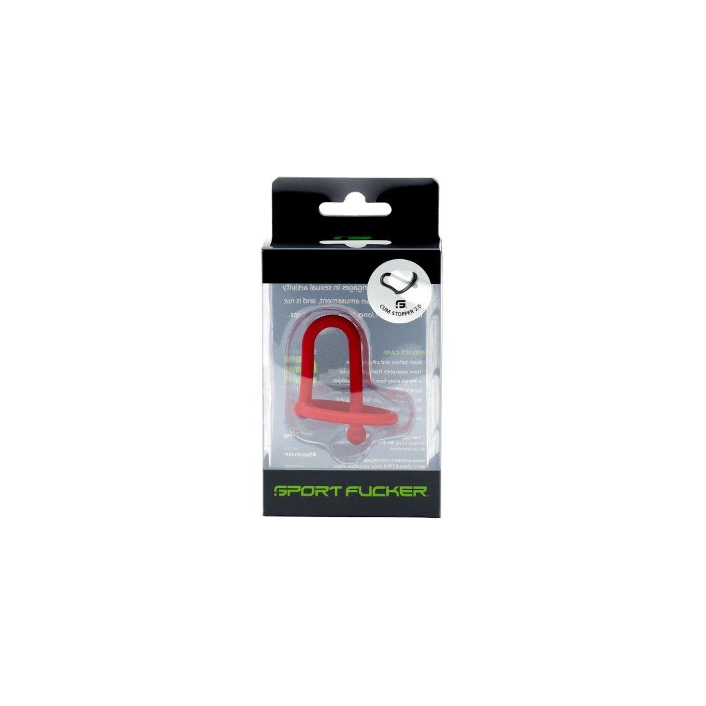 Cum Stopper 2.0 Red - Adult Toys