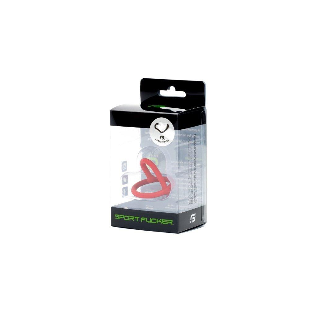 Cum Stopper By Sport Fucker Red - Adult Toys