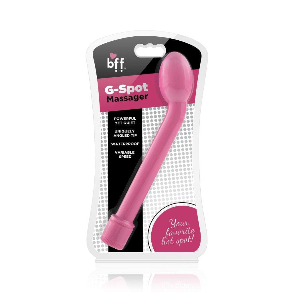 Curved G Spot Massager Pink - Adult Toys