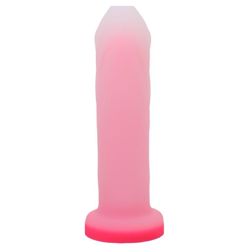 Cush Dual Density Dildo Rose Quartz - Adult Toys
