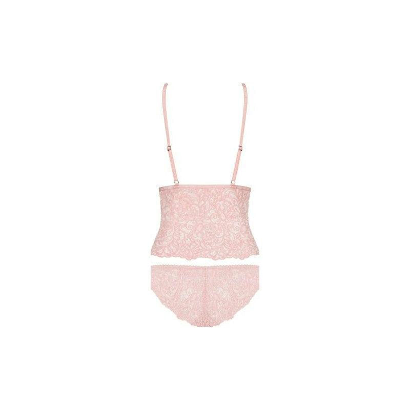 Delicanta Top and Panties Pink - Lingerie
