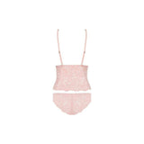 Delicanta Top and Panties Pink - Lingerie